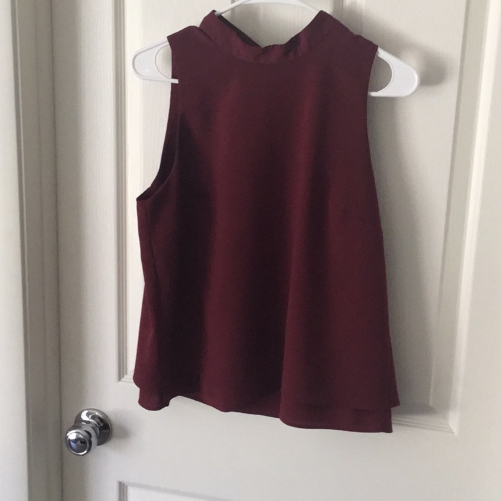 Maroon Top
